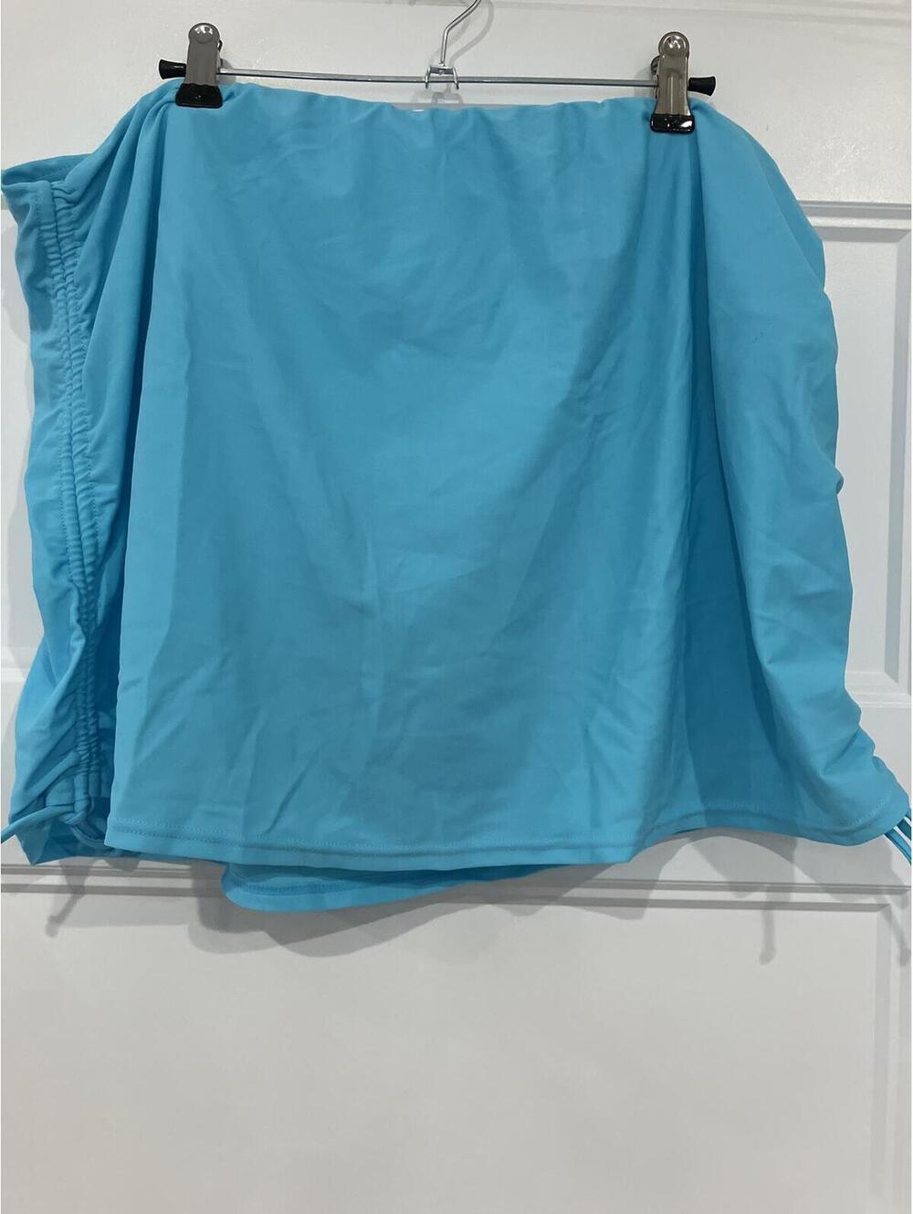 NWT Island Escape Woman Hamptons Skirtini Aqua Swim Skirt